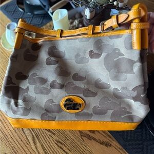 Stylish Tan and Orange DOONEY & BOURKE  Women's Bag